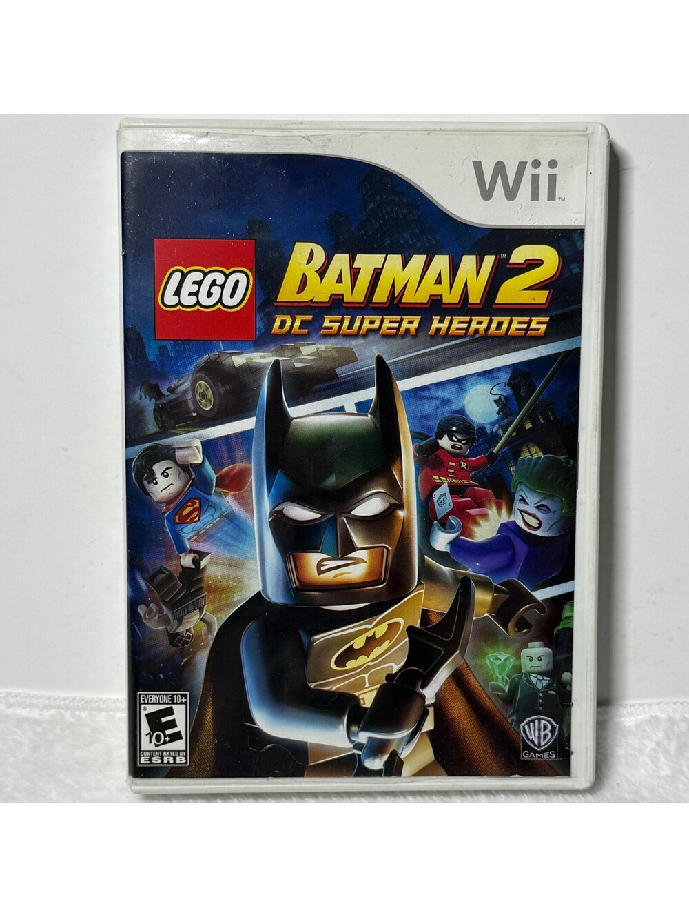 LEGO Batman 2 DC Super Heroes Nintendo Wii Complete CIB Authentic